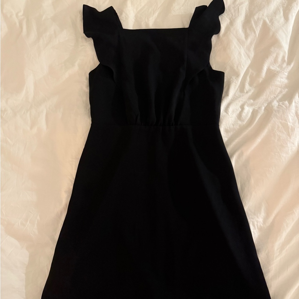 LOFT Black Mini Dress with Elegant Style